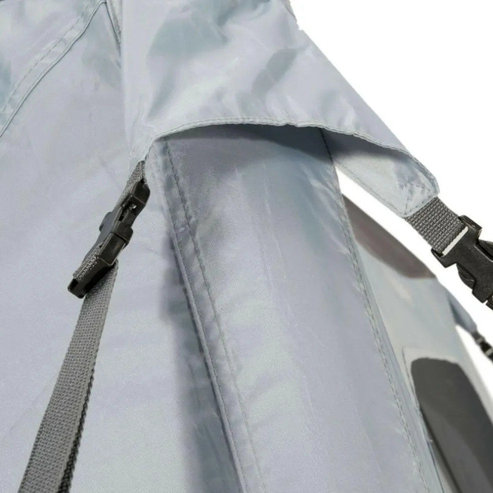 Bardani Quick Shelter 350 zijwand met raam grey