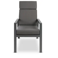 Bardani Quinta verstelbare tuinstoel antraciet