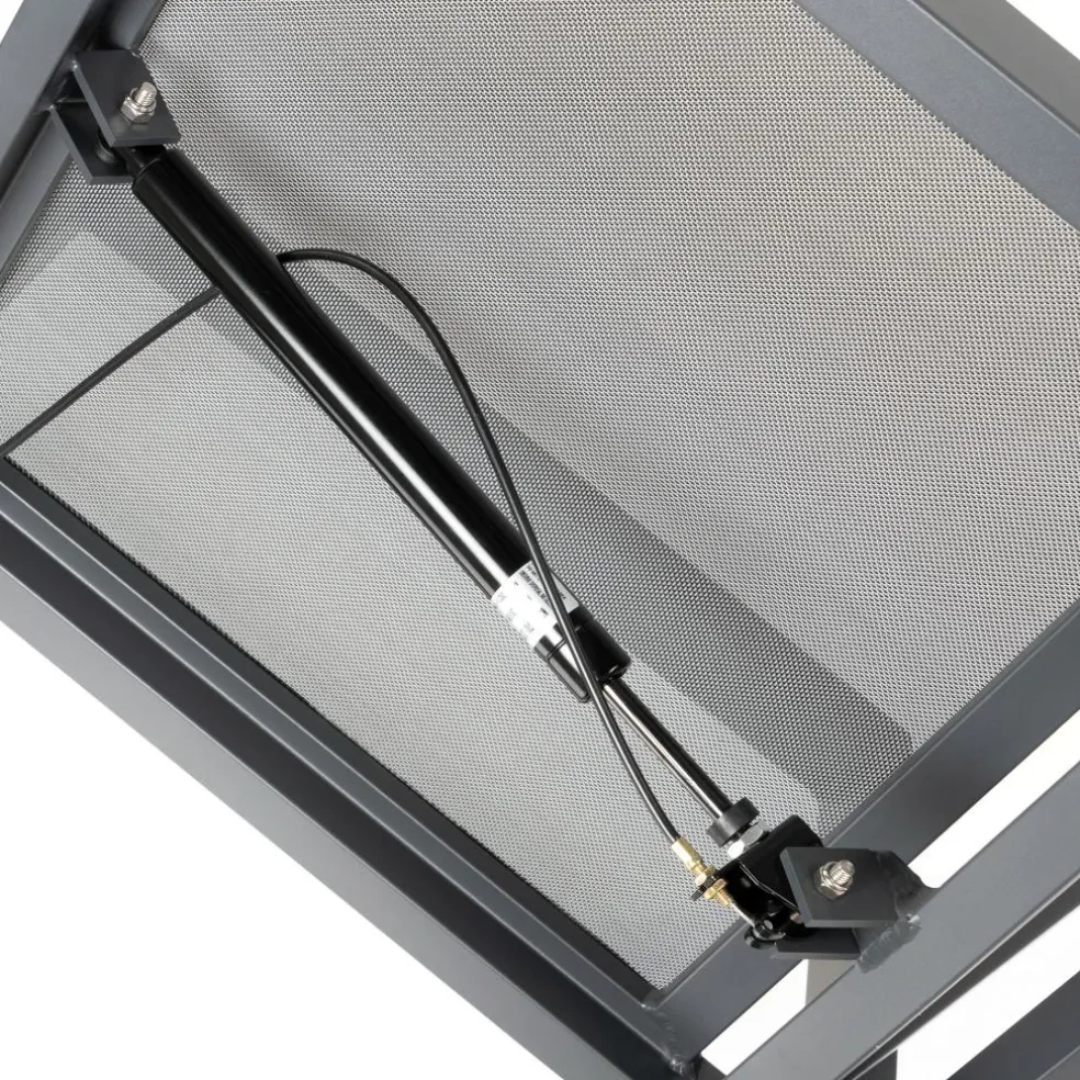 Bardani Quinta verstelbare tuinstoel antraciet