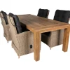 Bardani Roma 240 Atlantic 4 tuinset verstelbaar teak mexican sand