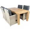 Bardani Roma 180 Atlantic 4 tuinset teak mexican sand