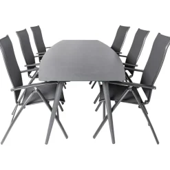 Bardani Rosario Legato verstelbaar 260 x 105 cm tuinset 7-delig