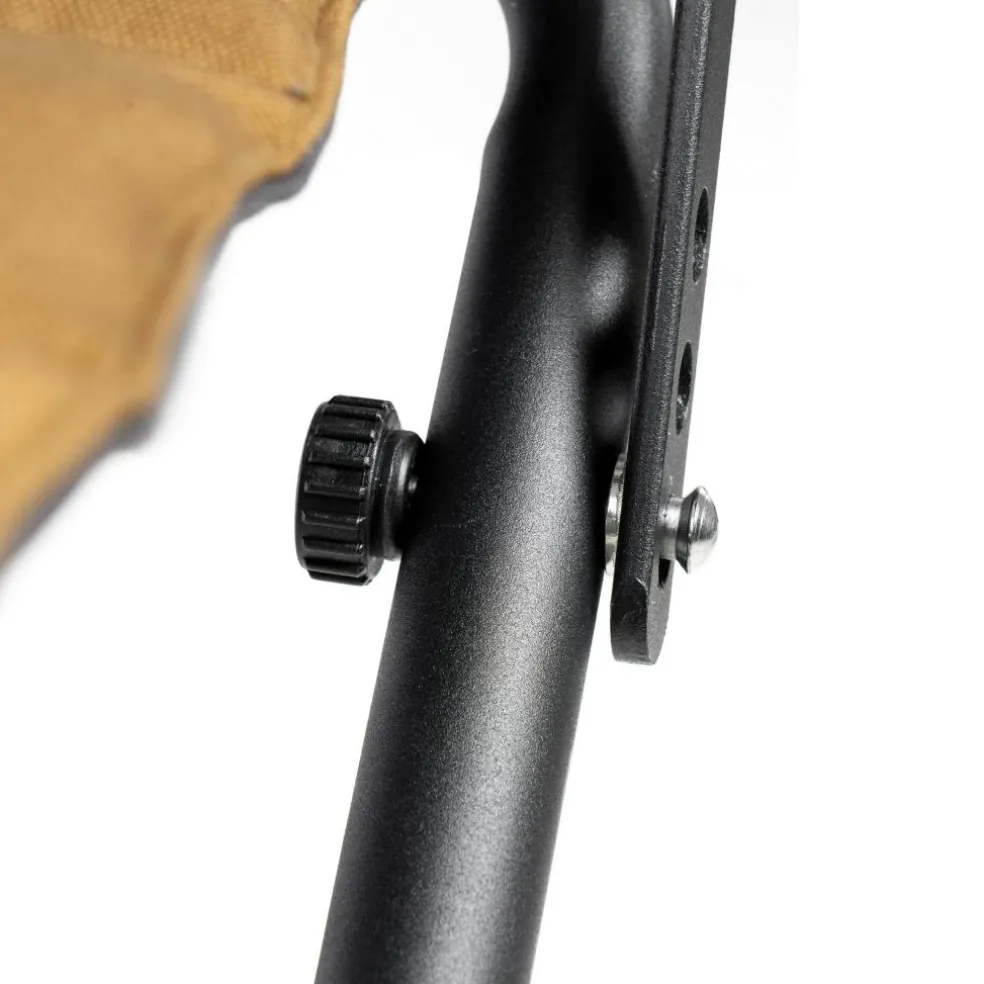 Bardani Santos campingstoel anthracite suède