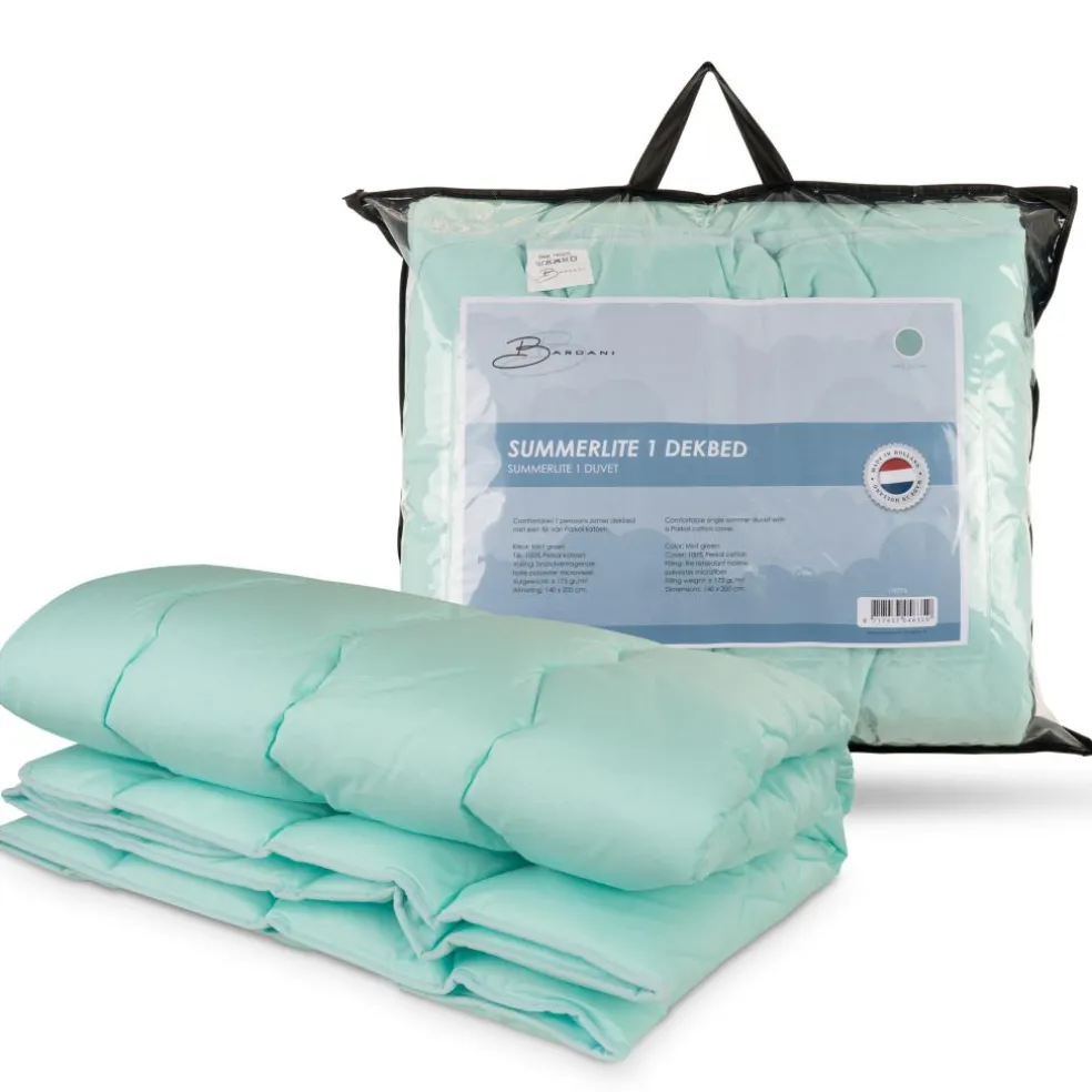 Bardani Summerlite 1 dekbed minty green 140 x 200