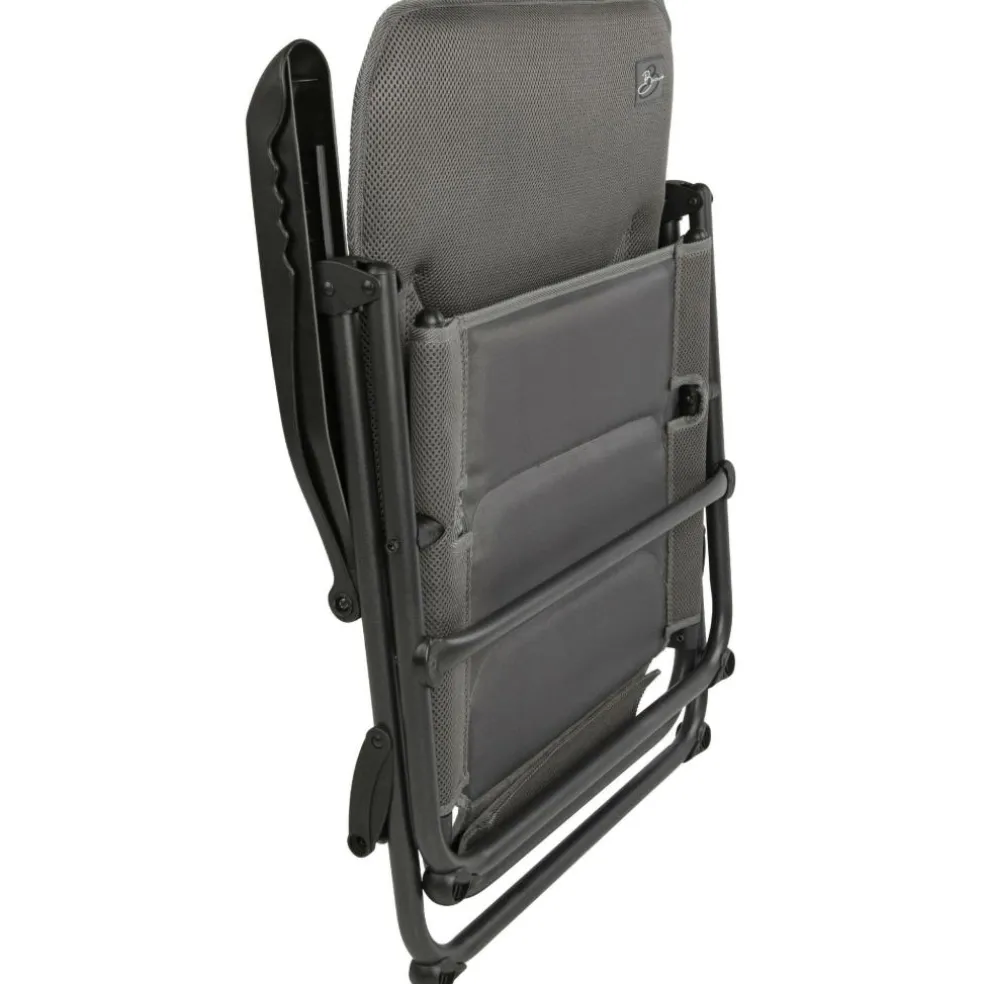 Bardani Toscane 3D Comfort campingstoel platina grey