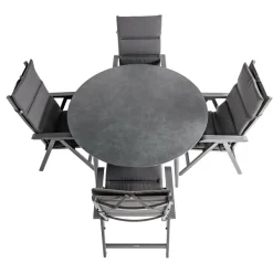 Bardani Verdi Basic ø 130 cm tuinset 5-delig