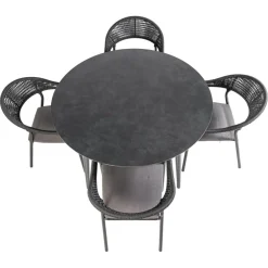 Bardani Verdi Sienna ø 130 cm tuinset 5-delig