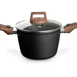 Bardani Wajan Deluxe kookpan met deksel en afneembare grepen ø 20 cm