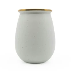 Barebones Emaille beker egg shell 2-pack