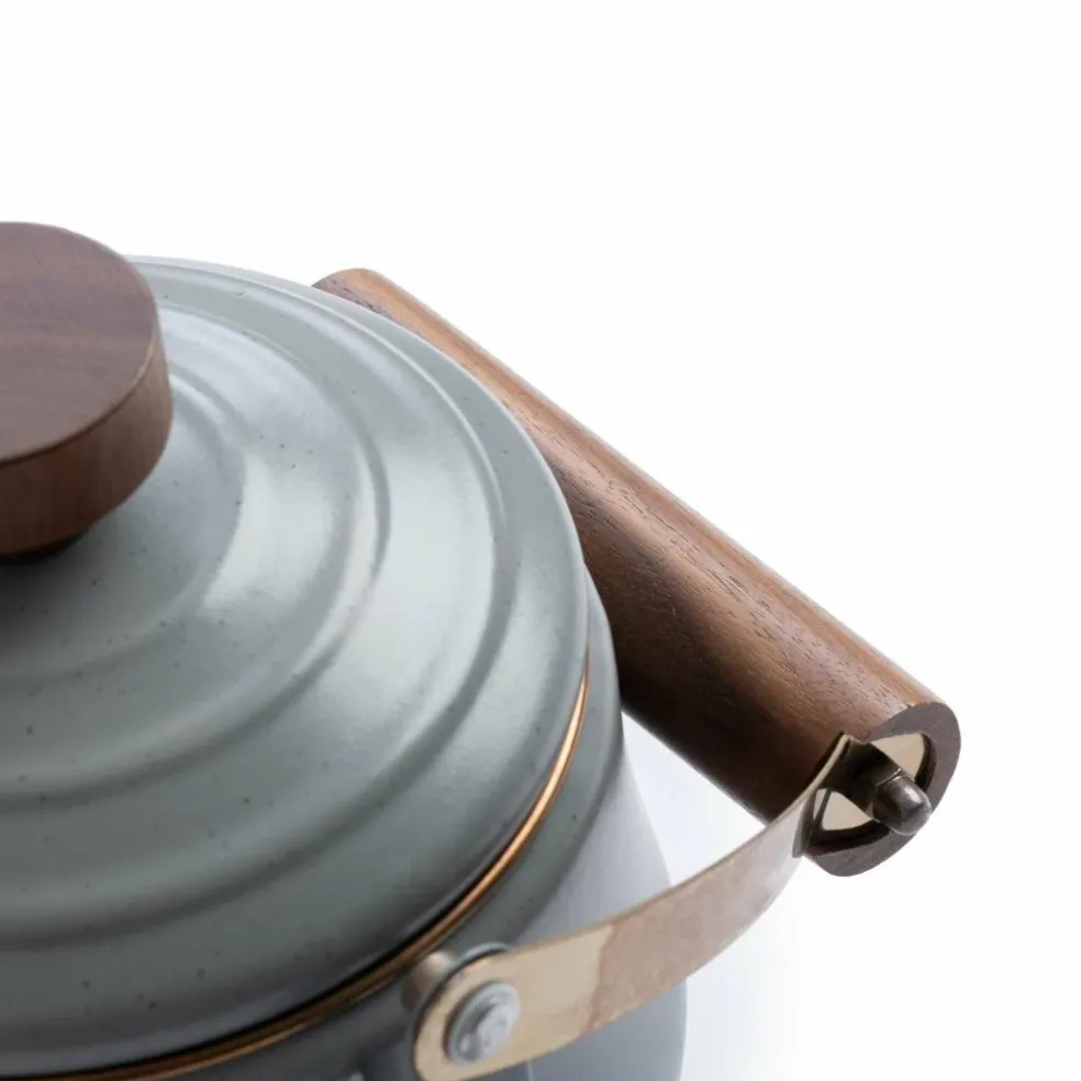 Barebones Emaille ketel 1,5 liter stone grey