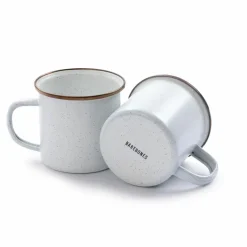 Barebones Emaille mok 473 ml eggshell 2-pack