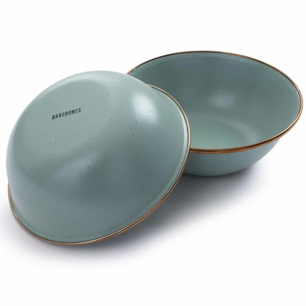 Barebones Emaille schaal mint 2-pack