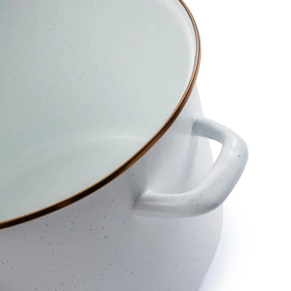 Barebones Emaille soeppan ø 260 mm egg shell