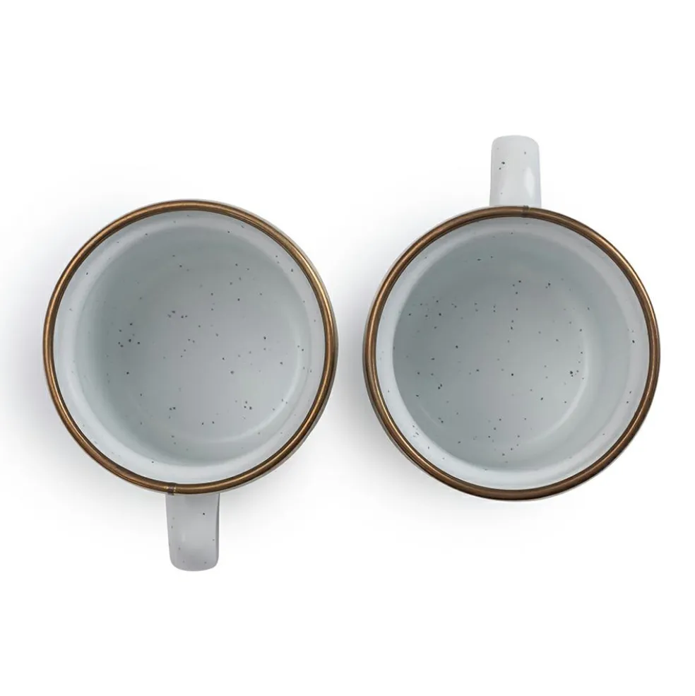 Barebones Espresso mok 148 ml egg shell 2-pack