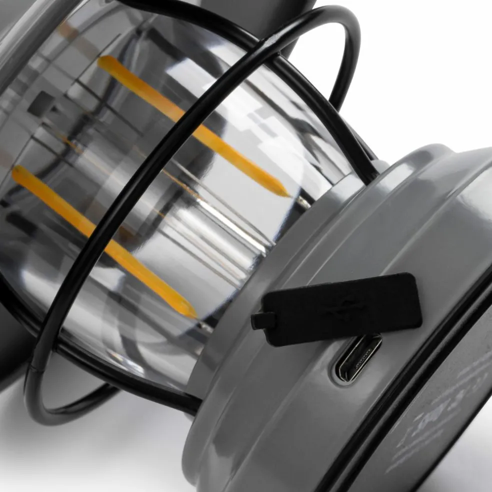 Barebones Mini Edison lantaarn grey