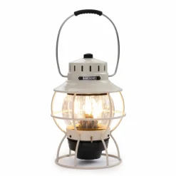 Barebones Railroad lantaarn vintage white