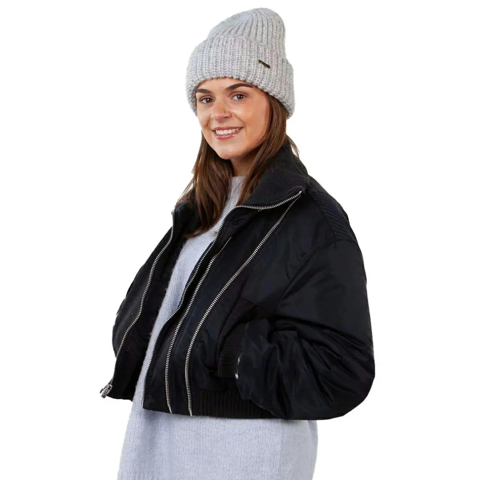 Barts Arugama muts dames heather grey