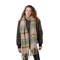 Barts Loriant sjaal dames pale army