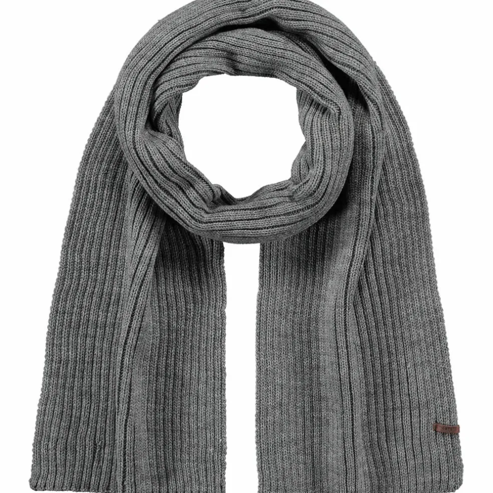 Barts Wilbert sjaal heren heather grey