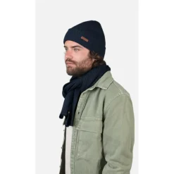 Barts Wilbert Turnup muts heren navy