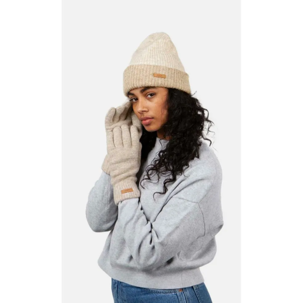 Barts Witzia handschoenen dames light brown