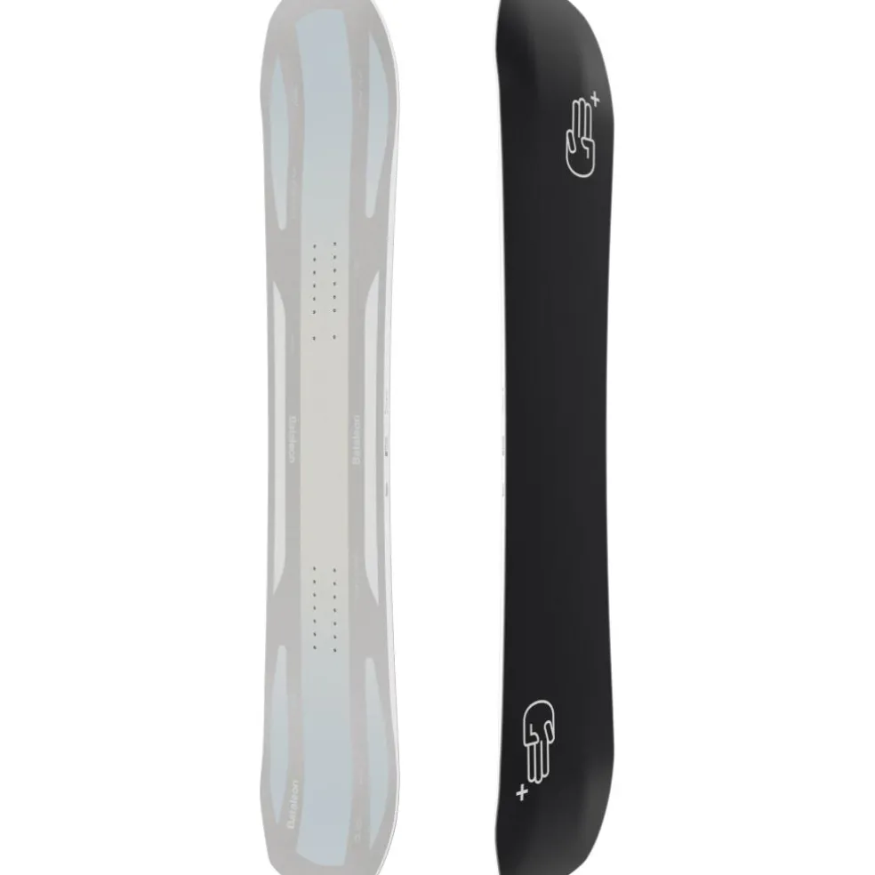 Bataleon Push Up+ 25 - 26 snowboard dames white black