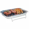BBQ Wegwerp barbecue silver