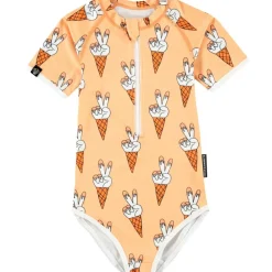 Beach & Bandits  Peace Cream badpak junior apricot