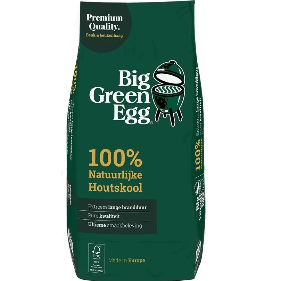 Big Green Egg 100% natuurlijk houtskool 4,5 kg