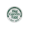 Big Green Egg  Round White Sign Est 1974 decoratie