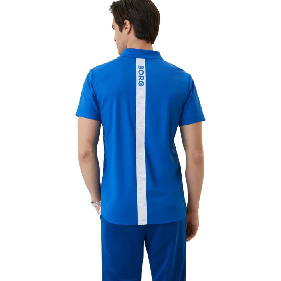 Björn Borg Ace tennispolo heren nautical blue