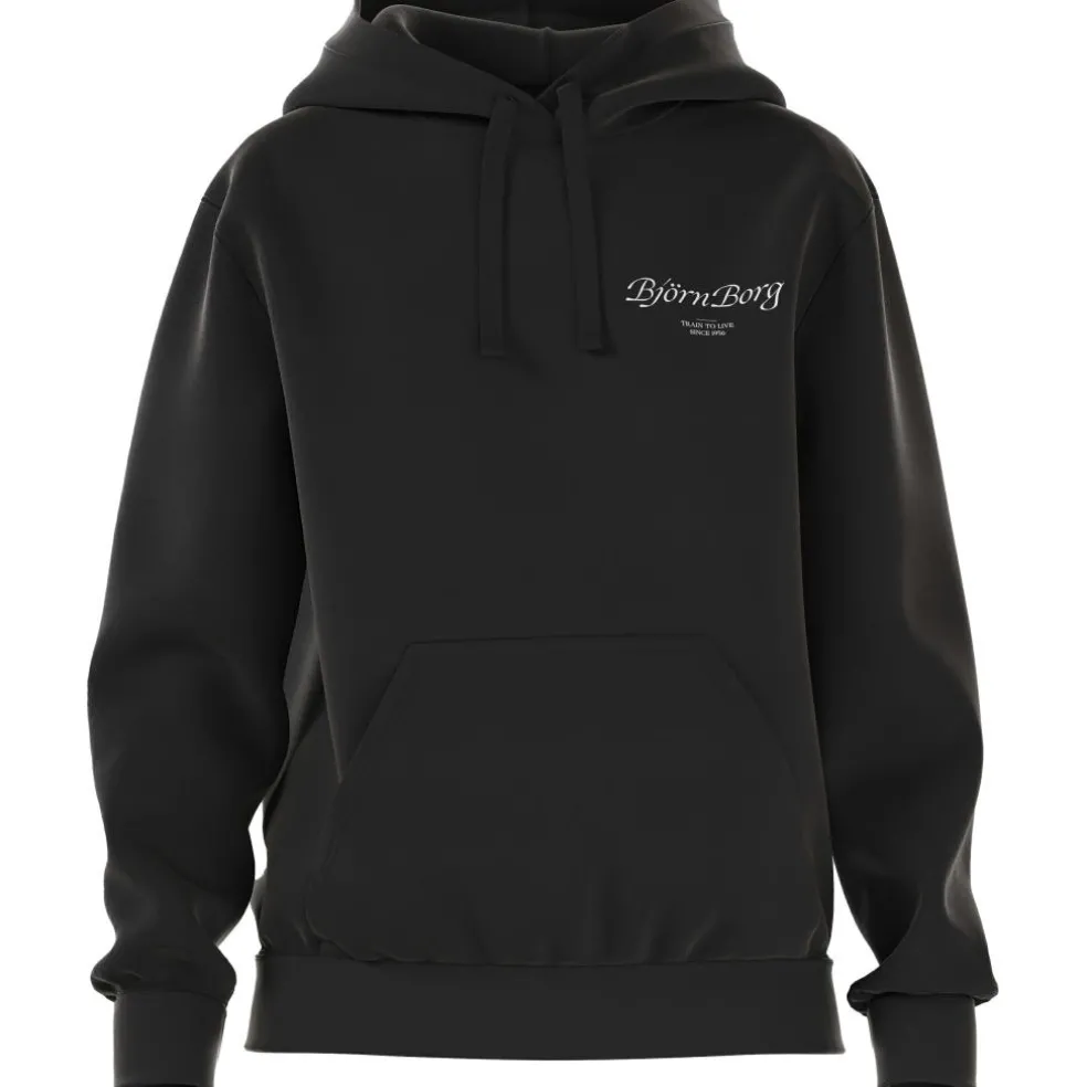 Björn Borg Borg Essential hoodie dames black beauty