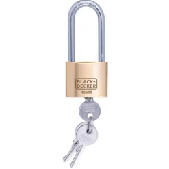 Black & Decker  Lang hangslot messing 40 mm