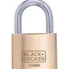 Black & Decker  Standaard hangslot messing 40 mm