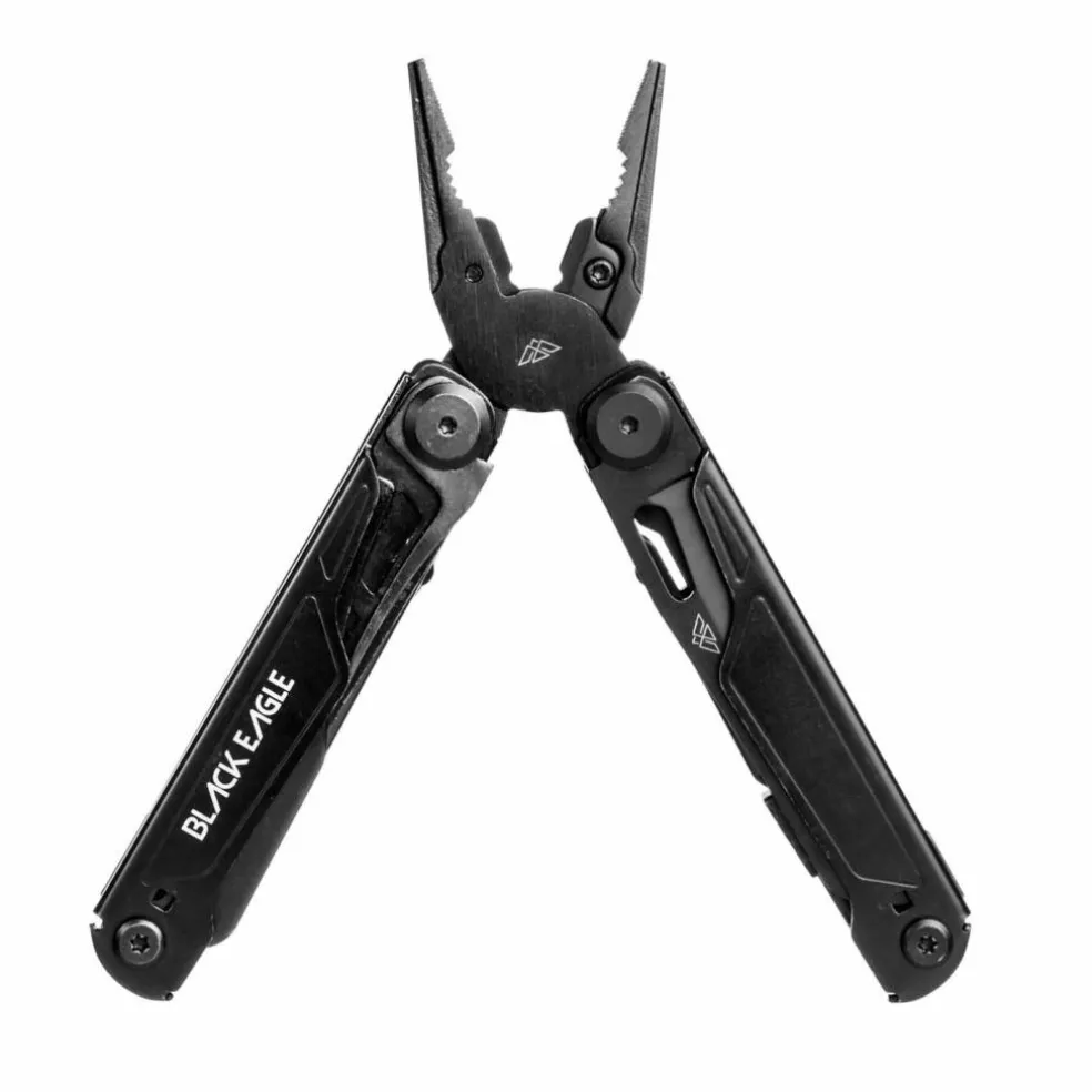 Black Eagle Yukon multitool midnight black