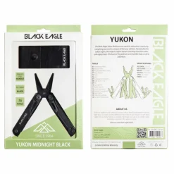 Black Eagle Yukon multitool midnight black