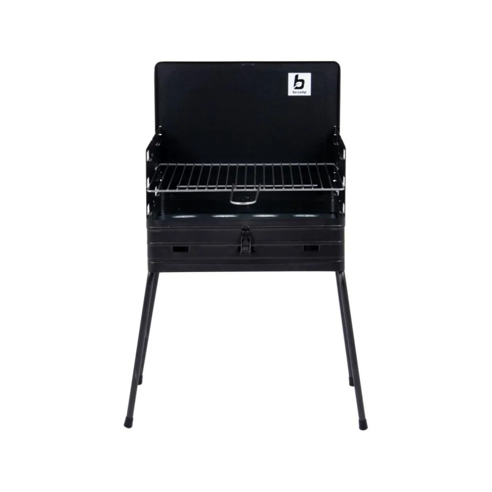 Bo-Camp Koffermodel houtskoolbarbecue black
