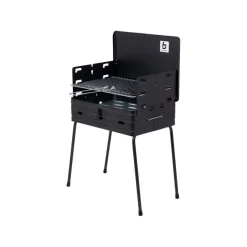 Bo-Camp Koffermodel houtskoolbarbecue black