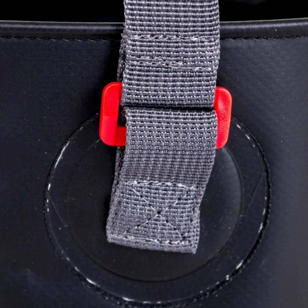 Bo-Camp Opvouwbare emmer 9 liter zwart