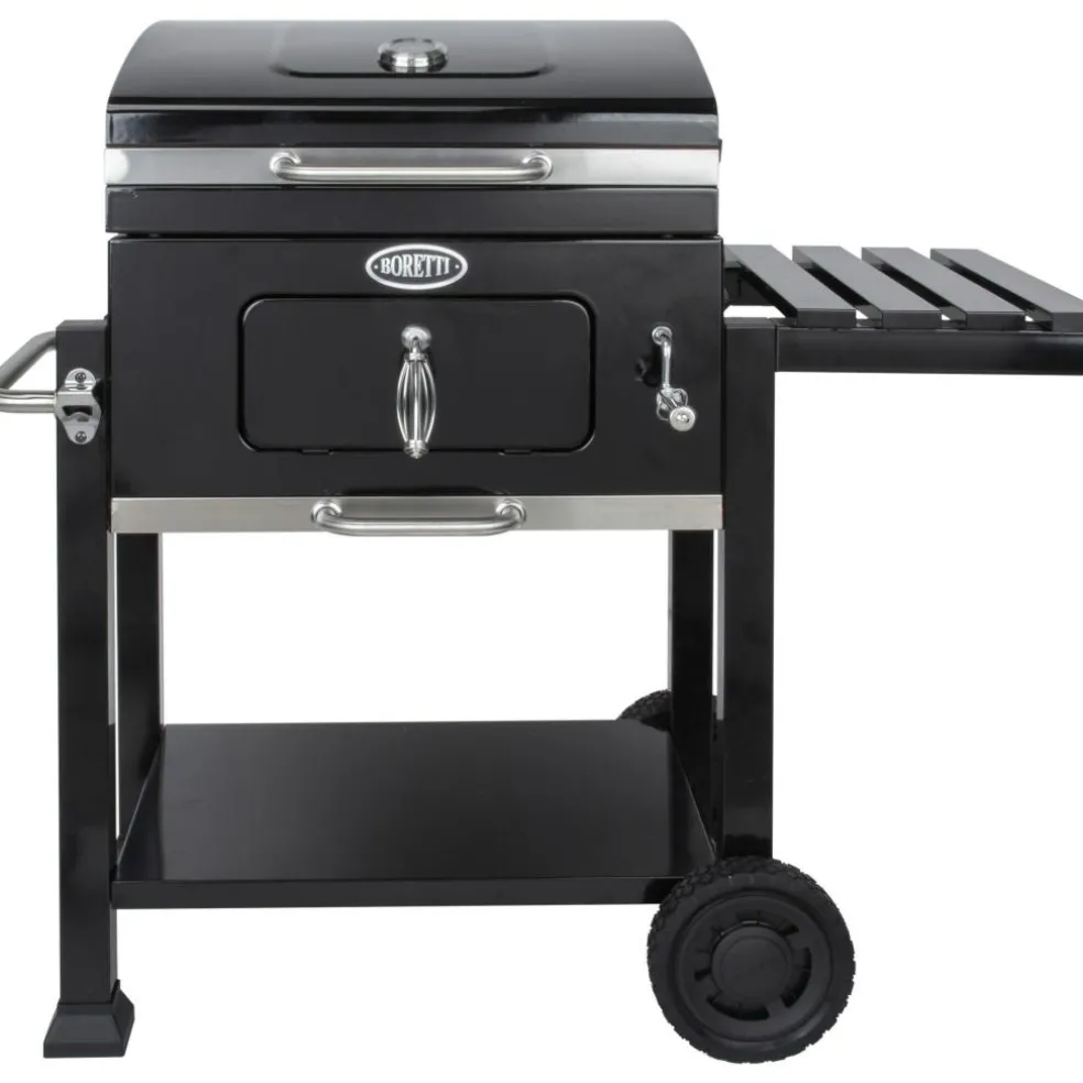 Boretti Carbone houtskoolbarbecue black
