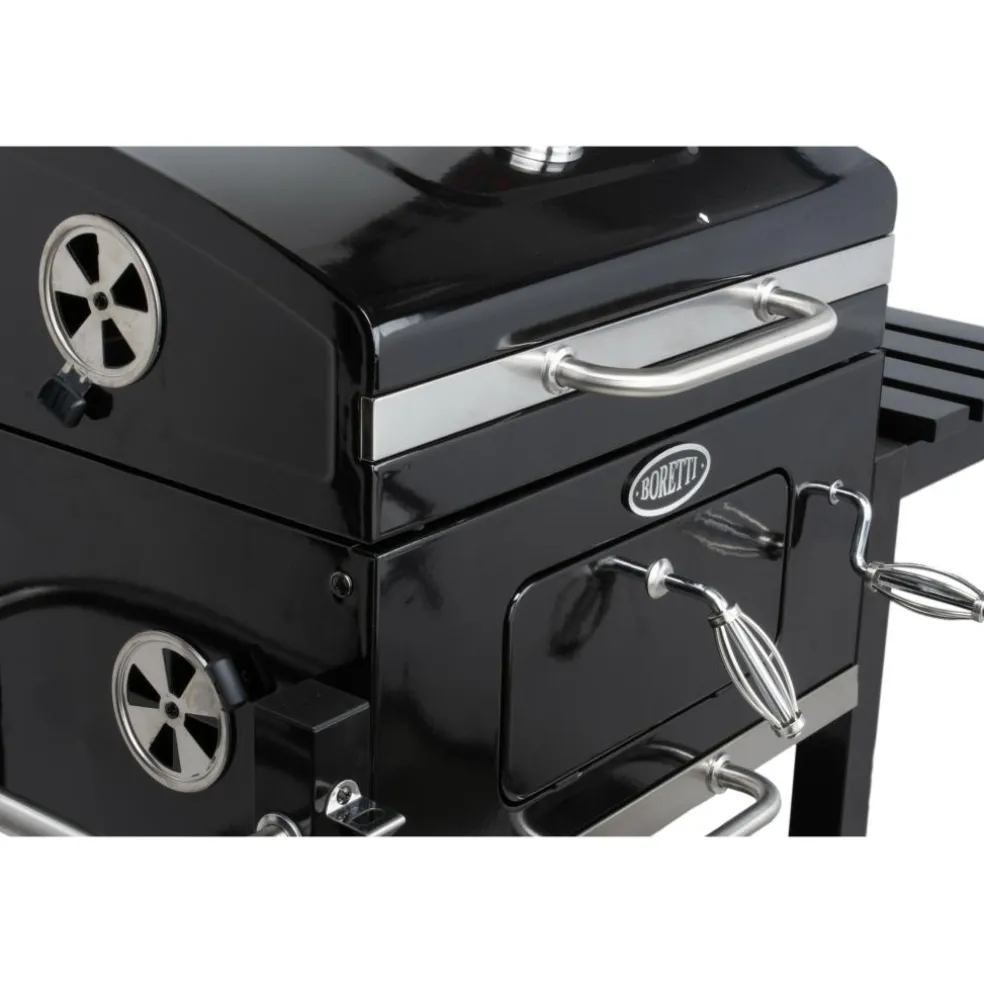 Boretti Carbone houtskoolbarbecue black