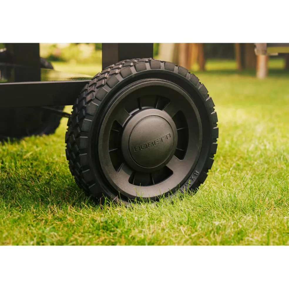 Boretti Carbone houtskoolbarbecue black