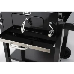 Boretti Carbone houtskoolbarbecue black