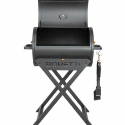 Boretti Fratello 2.0 houtskoolbarbecue black