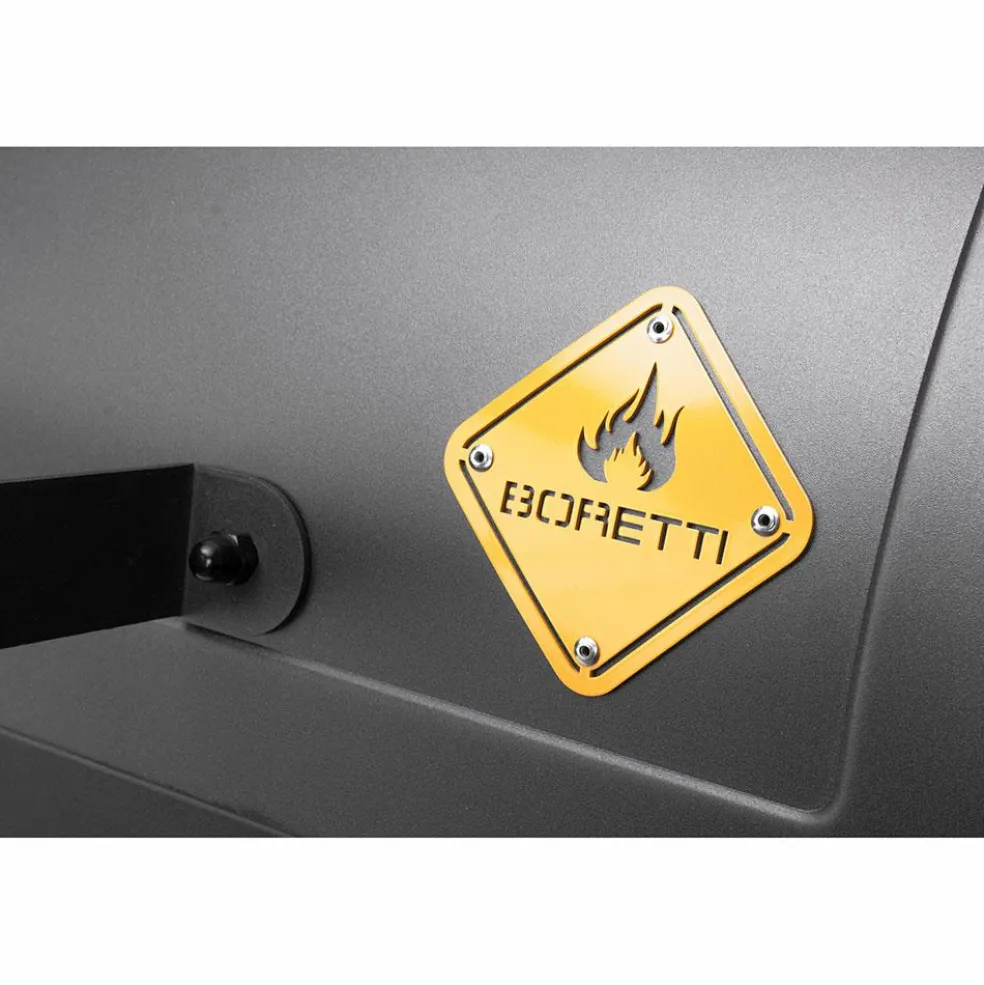 Boretti Fratello 2.0 houtskoolbarbecue black