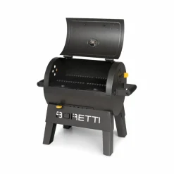 Boretti Terzo houtskoolbarbecue grey