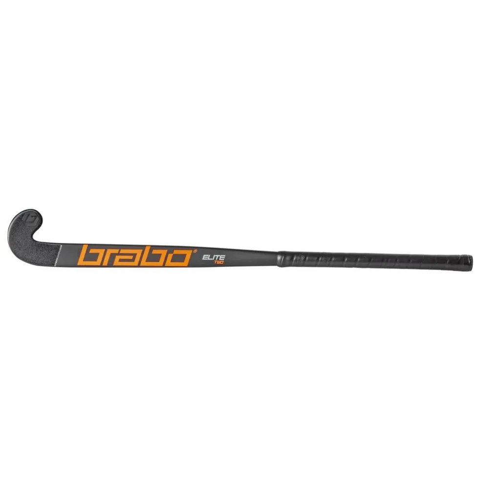 Brabo Elite 2 WTB Forged Carbon Classic Curve hockeystick black orange