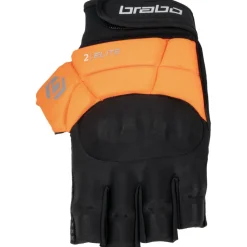 Brabo Elite Pro Player hockeyhandschoen orange grey