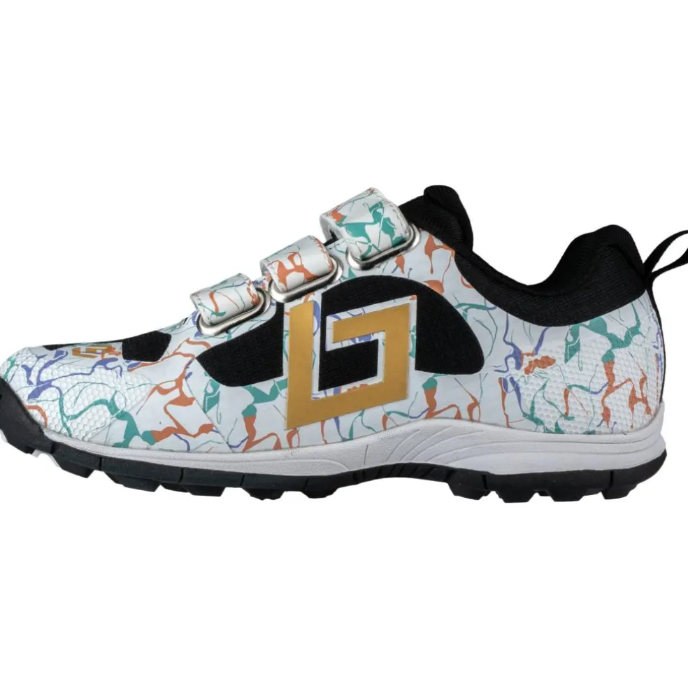 Brabo Force Velcro hockeyschoenen junior marble black