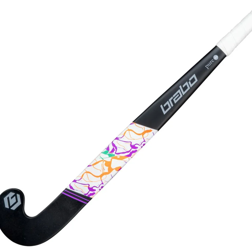 Brabo G-Force Pure 20 hockeystick junior black purple